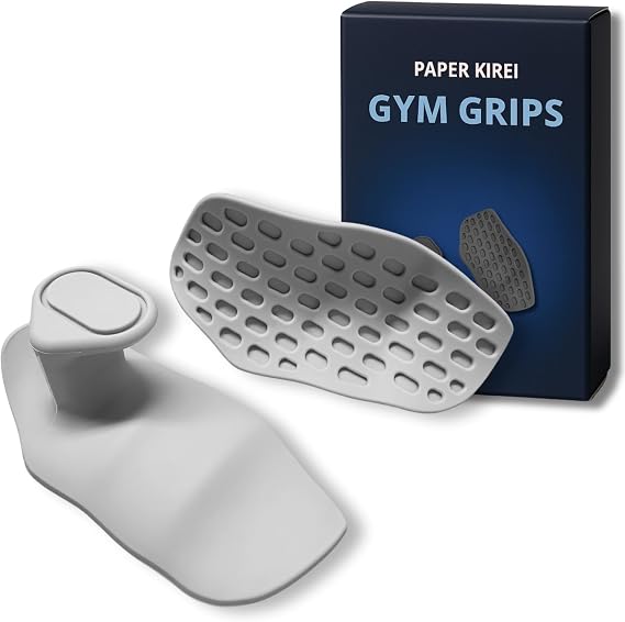 Workout Grips for Weight Lifting Non-Slip Gym Grips, Hand Grips for Deadlifts, Rows, Lifting Grips & Weight Grip Pads for Men and Women Gym Gloves Alternative
