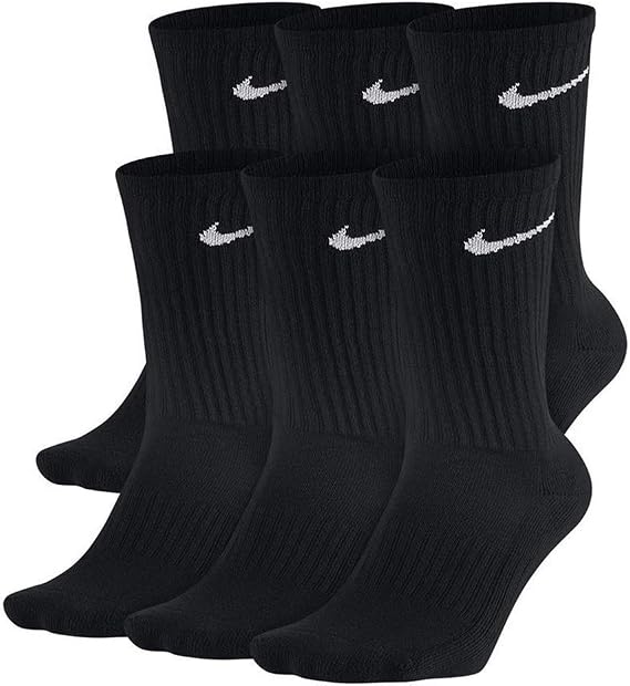 NIKE Performance Cushion Crew Socks with Bag (6 Pairs)