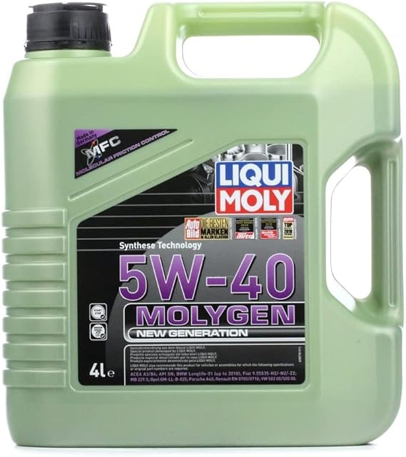Liqui Moly Molygen New Generation 5W-40 4 l Otomotiv Bakım Ürünü