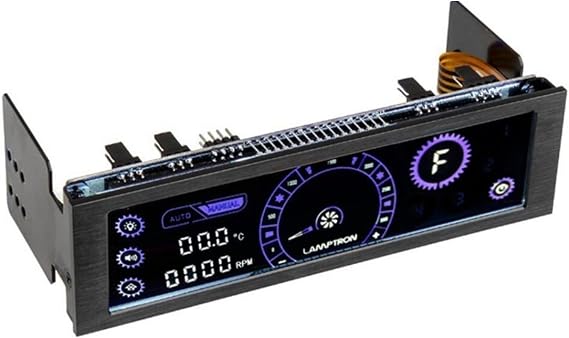 CM430UV PWM Fan Controller with Black Housing & UV Lights