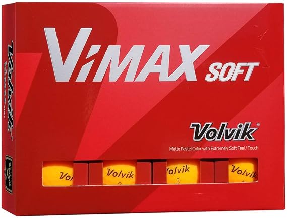 Volvik Golf VIMAX Soft Matte Finish Golf Balls