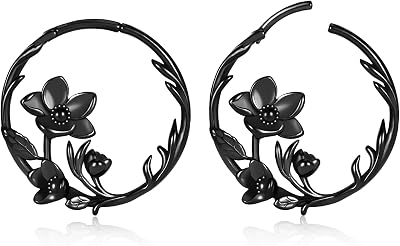 DOEARKO 2PCS Ear Gauges Stainless Steel Mushroom Ear Weights For Stretched Ears lobes Ear Plugs Fashion Piercing Body Jewelry