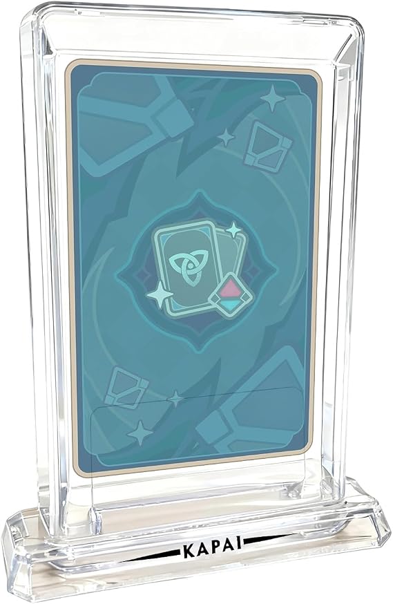 Slab Case for Graded Cards,Soccer Player Card Sleeves | Clear Deck Organizer Sleeve Storage for Presentation Collection Display Children