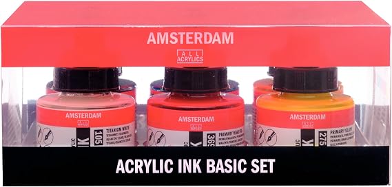 Amsterdam Acrylic Ink Sets (6X30ml)