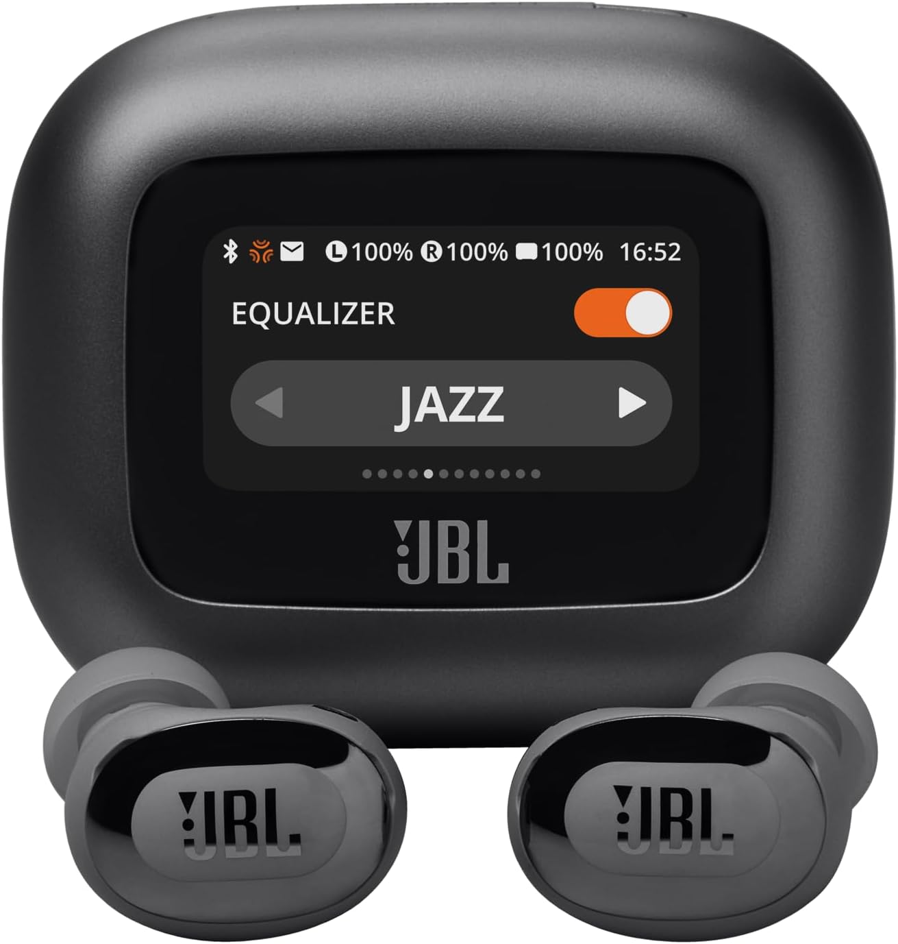 JBL Live Buds 3 - True Wireless Noise-Cancelling Earbuds, 40hr Playback, Wireless Charging, 6 Mics for Calls, Multi-Point Connect, IP55 Water & Dust Resistant Black
