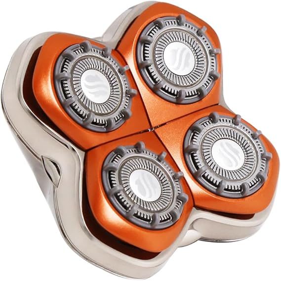 Skull Shaver Rugged 4 Head Replacement Blade, Stubble Look