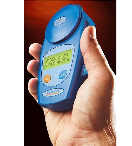 MISCO PA201 Palm Abbe Digital Handheld Refractometer, Brix Scale 0-56.0, Sugar Content- NO ARMOR JACKET
