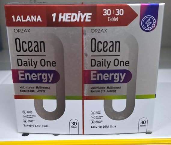 Orzax Ocean Daily One Energy 30+30 Tablet