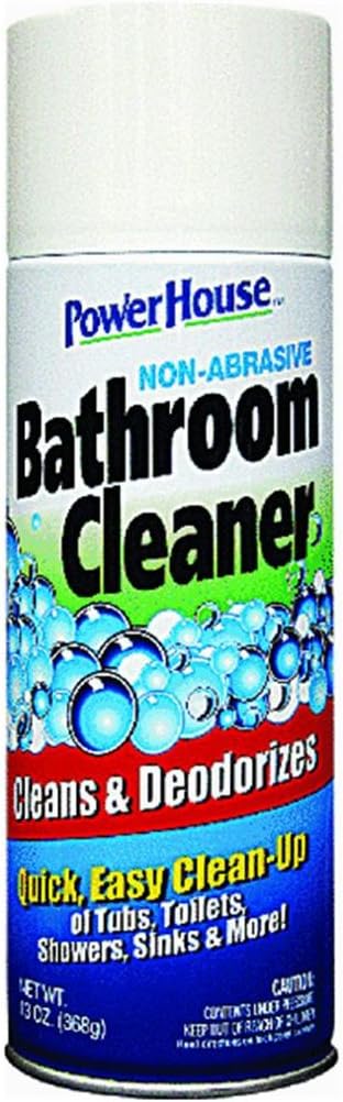 Bathroom Foam Cleaner, Non-Abrasive, 12-oz. Aerosol