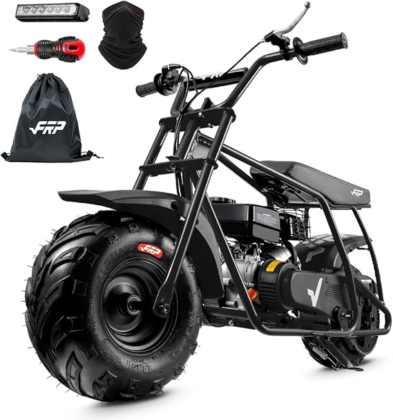FRP GMB100 Plus Gas Mini Bike 99cc 4-Stroke Off Road Headlight & Gaiter