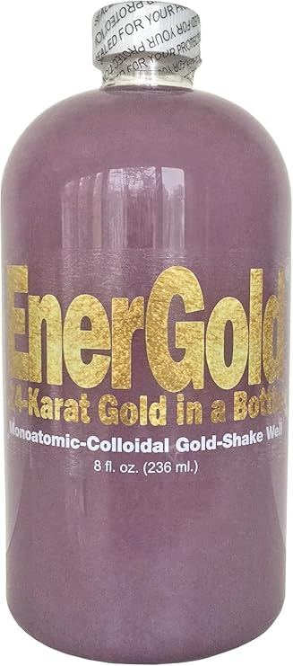 EnerGold Monoatomic Gold/ORMUS: World's ONLY Pure-G O L D (Platinum & Copper) >2000 PPM! Deflect Radiation, EMFs, Low-Energy Frequencies; Repair DNA, Pineal, Body's Tissues; Energize Aura, Chakras