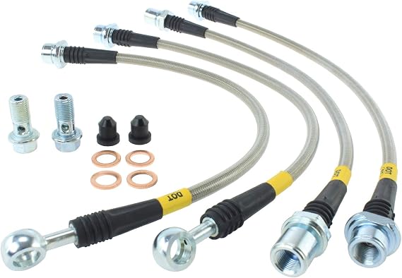 StopTech Brake Line Kit, Premium Sport, OE Replacement, compatible with Lexus LX570 2008-11 / Toyota Fullsize SUV/Truck 2007-19, Kit