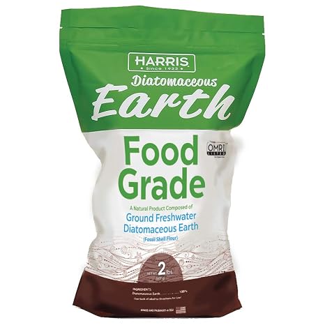 TUHIMO Harris Diatomaceous Earth Food Grade, 2lb