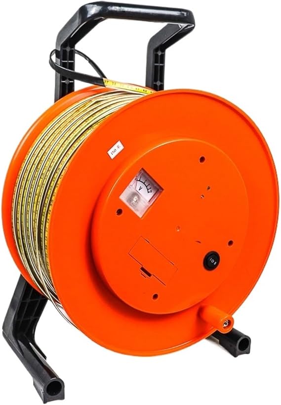 Flow Meter Flow Sensor 120M Deep Well Pump Liquid Level Detector Steel Ruler Liquid Level Sensor Depth Measuring(100m)