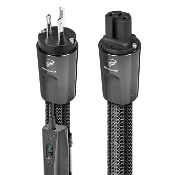 AudioQuest Tornado High (Variable) Current Power Cable (2m, 1 x C13 > 1 x 3-Prong Wall Plug)