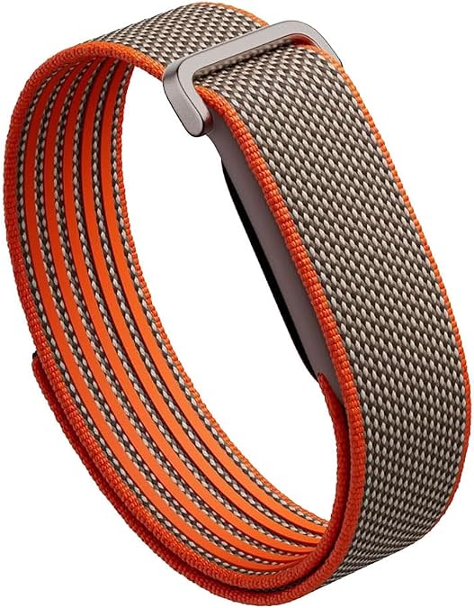 Strap For Fitbit Air Band | Replacement Nylon Watch Bands | Adjustable Breathable Woven Sport Wristband | Anti-sweat Bracelet Armband Correa For Fitbit Air Fitness Tracker (Stainless Steel Buckle)