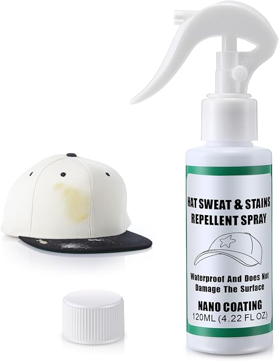 Leelosp Hat Sweat Protector Spray, Hat Protector Spray