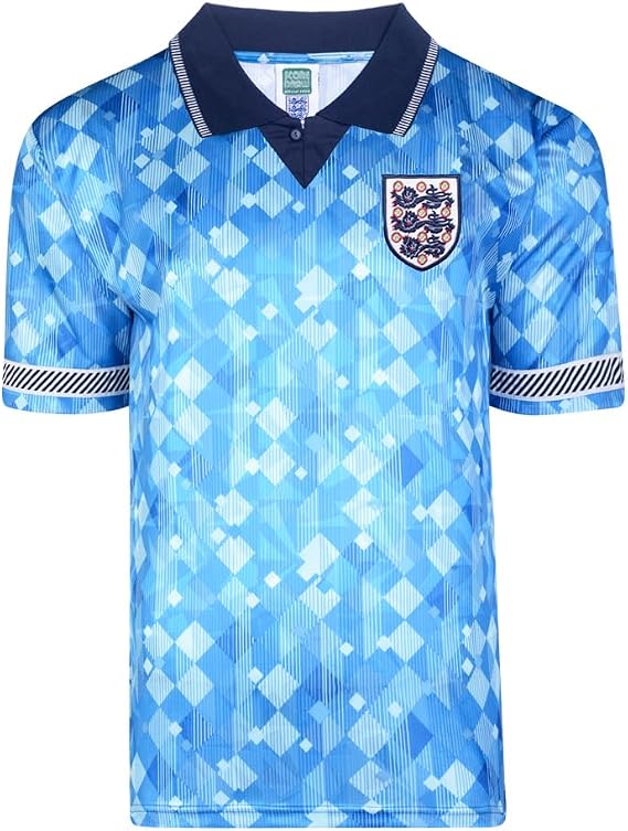 Score Draw England 1990 World Cup Third Shirt
