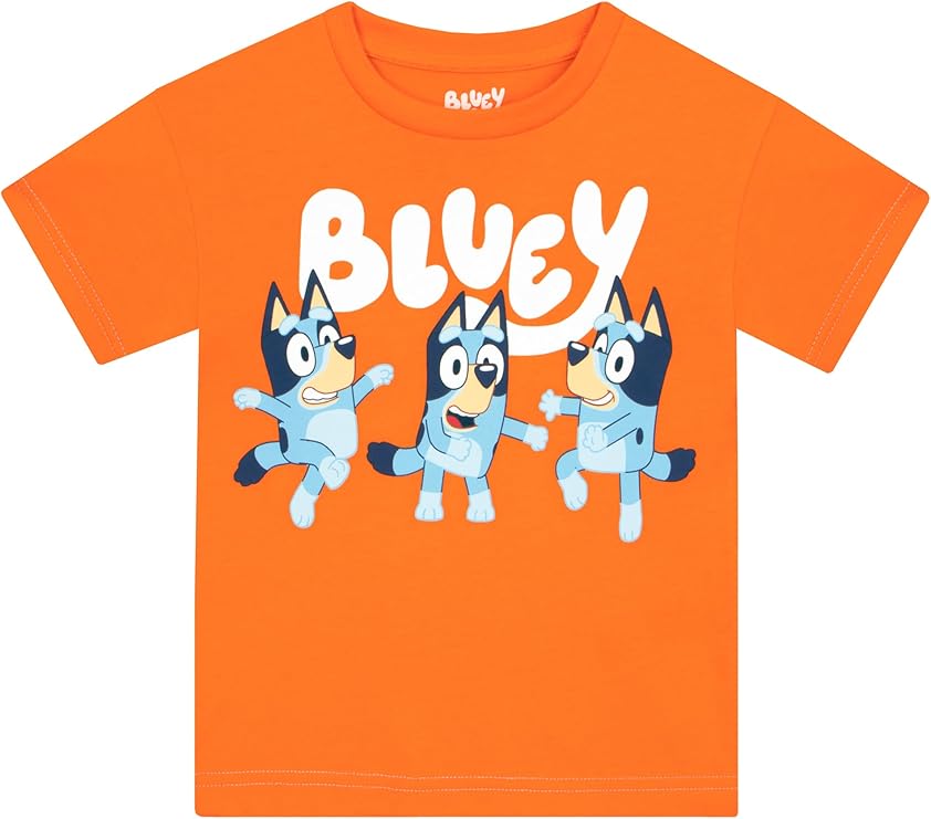 BlueY T-Shirts for Boys Bingo 100% Cotton Boys T-Shirt Short Sleeve T-Shirt Children