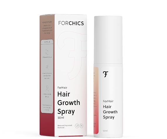 ForChics Hair Growth Spray for Women- Hormone Free- Safe Hair Regrowth