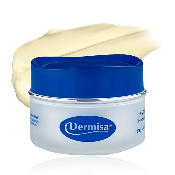 Dermisa Anti-Wrinkle Cream with Alpha Hydroxy Acids, Coenzyme Q10 and Avocado Oil - Hydrating Face Moisturizer for Fine Lines and Aging Skin - 1.5oz