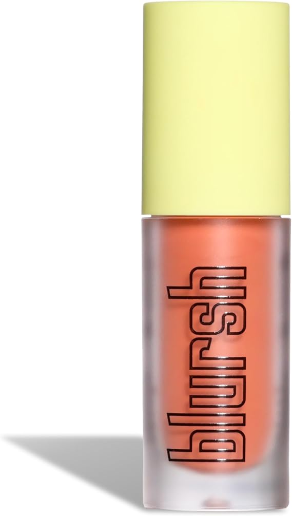 Made by Mitchell | Blursh Liquid Blusher | Blushes | Melon Sorbet | Warm Melon Red Shade | Buildable Coverage & Easy Application | Long Wearing Answer to Dewy Skin | Suitable for All Skin Types