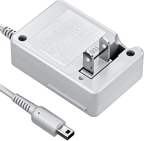 VOYEE 3DS Charger, Compatible with Nintendo 3DS/DSi/2DS, 100-240V Adapter
