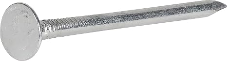 Electro-Galvanized Roofing Nails for Building #11 x 3, 5 lb Box