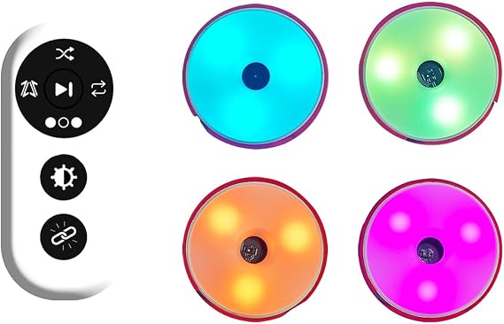 Agile Reaction Training Light Set - Sports Agility Light Equipment for Speed & Quick Reaction Training(4PCS)