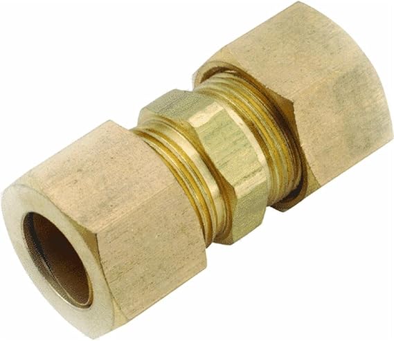 Anderson Metals 750062-06 3/8-Inch Compression Union