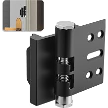 MaxxGeek Home Door Reinforcement Lock - High Security Door Lock for Child Safe & Home Defense, Aluminum Guard for Inward Swinging Doors (Black)