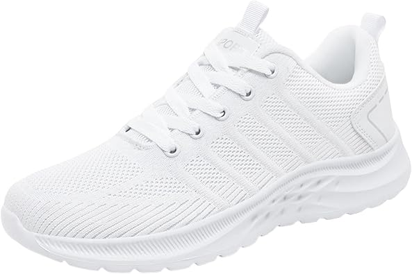 Men Sports Shoes Fashionable Couple Style and Solid Color Thick Bottomed Flat Mesh Breathable Sneaker Crease Shield Men