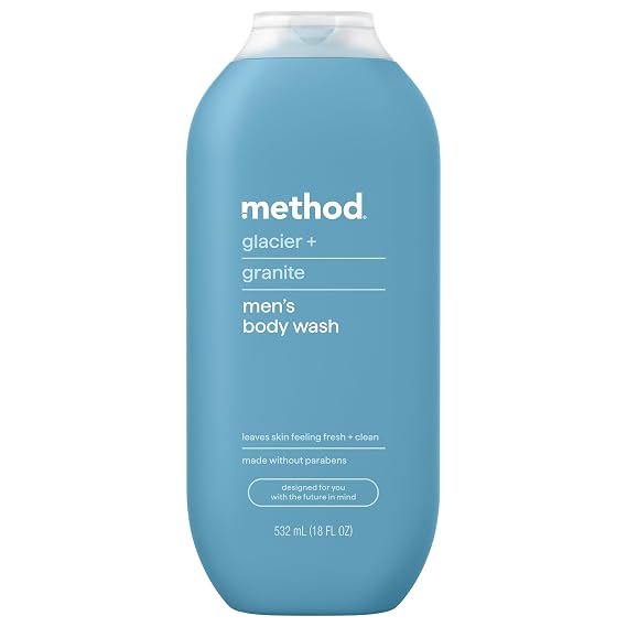 method Mens Body Wash, Glacier + Granite, 18 fl oz