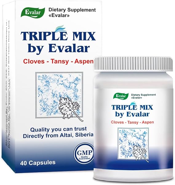 Cloves Tansy Aspen Herbal Mix Siberian Troychatka 40 Caps Altai Siberia