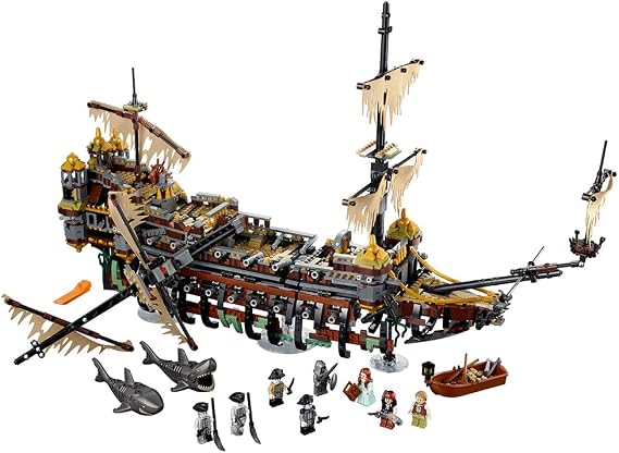 LEGO Pirates of The Caribbean Silent Mary 71042 Building Kit Ship, 168 months to 252 months