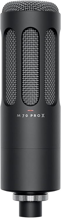 beyerdynamic M 70 PRO X Dynamic Broadcast Microphone for Streaming and podcasting with XLR Connector incl. pop Filter and Shock Mount | XLR Connector incl. pop Filter and Shock Mount, Pop Filter Included, Professional Audio Quality, For Streaming, Podcasting