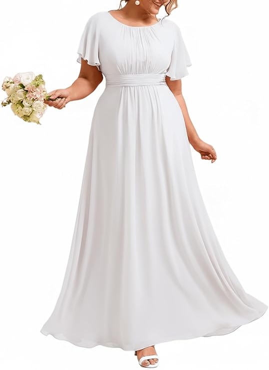 Ever-Pretty Plus Women's Maxi Plus Size Formal Mother of the Bride Dresses