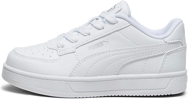 PUMA Kids Boys Caven 2.0 Lace Up Sneakers Shoes Casual - White