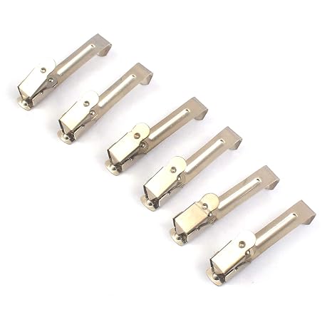 DDP Set of 6 Dental X-RAY Film Hanger 1 Single Clip for PERIAPICAL XRAY Holder Stainless Steel