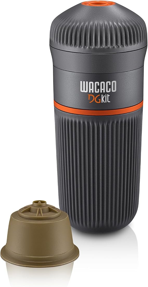 WACACO DG Kit, Accessory for Nanopresso Compatible with DG Coffee Capsules, Perfect for Traveling, Camping or Office Use