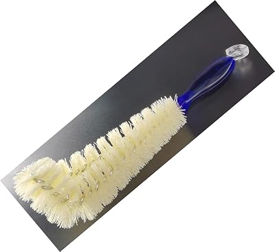 10 inches Kitchen Dish Scrub Brush, Glass Bottle Brush, Strong Scrubbing Bristles Cup Brush,Pan Pot Brush, Angled Design