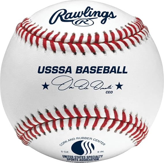 Rawlings | USSSA Baseballs | Competition Grade | ROLB1USSSA | Youth/14U | Multiple Count Options