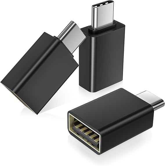 BASESAILOR for MacBook Pro USB Adaptor 3Pack,USB C to USB 3.2 Cable Adapter