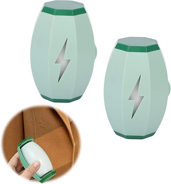 Pack of 2 Reusable Lint Roller Pet Hair Remover Lint Roller Compact Portable Lint Roller Washable Mini Pet Hair Remover Lint Roller Reusable Lint Roller for Clothes Pet Hair