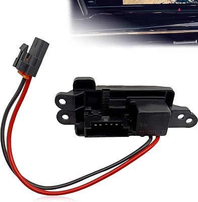 Dunviku Blower Motor HVAC Fan Resistor Blower Resistor Heater Control Module Kit Manual AC Motor Resistor 89019088 1581086 for Chevy Avalanche Silverado 1500 2500 Suburban Tahoe