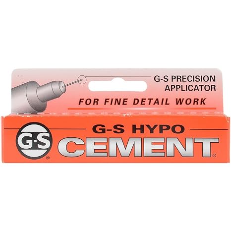 G-S Hypo-Tube Jewelers Cement Clear 1/3 oz