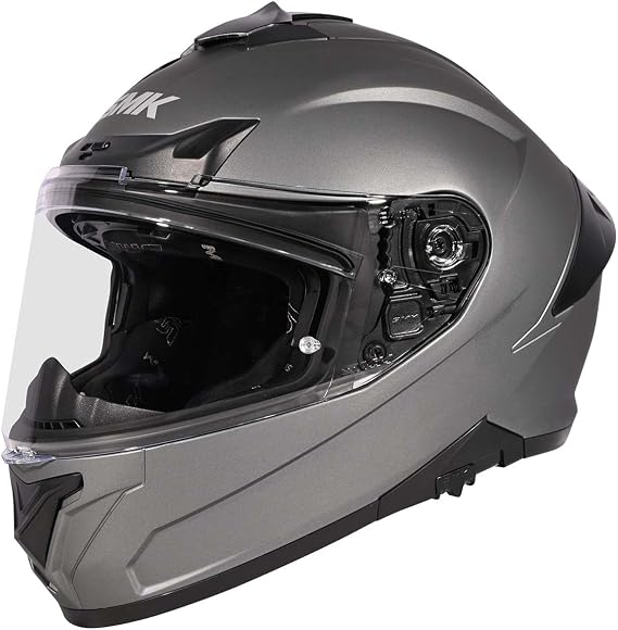 SMK Helmets Typhoon Full Face Motorcycle Helmet (Anthracite - Medium)
