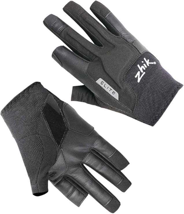 Zhik Elite Half Finger Gloves - Anthracite