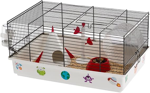 Ferplast Criceti 9 Hamster Kafesi Uzay Temalı, Space