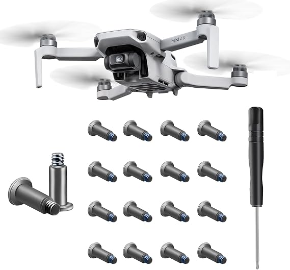 Propellers Screw Kit for DJI Mini 4K / Mini 2 Accessories (16Pack)